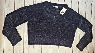 Suéter cuello chenilla negro Lux Kohls So para mujer talla S nuevo con etiquetas Foto 1 de 4