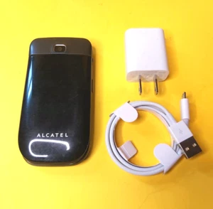π₯ ALCATEL ONE TOUCH 768T UNLOCKED 3G BASIC FLIP CELL PHONE TELUS BELL KOODO +++ - Picture 1 of 7