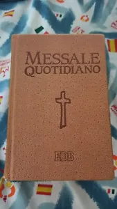 Messale quotidiano Festivo e feriale. Letture bibliche dal Nuovo Lezionario CEI. - Foto 1 di 1