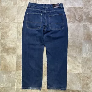 Vintage MODA Jeans Faded Blue Baggy Skater Pants Y2K Grunge Mens 34x32 - Picture 1 of 7