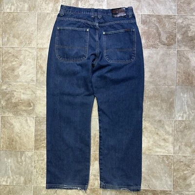 Vintage MODA Jeans Faded Blue Baggy Skater Pants Y2K Grunge Mens 34x32 - Image 1 of 4