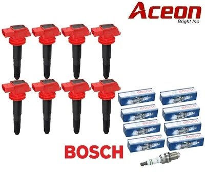 Ignition Coil & Spark Plug (8sets) ACEON OEM for Porsche Cayenne Panamera GTS S - Изображение 1 из 4