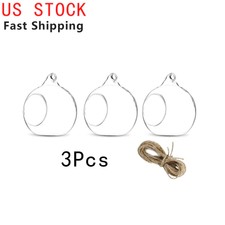3.1" Globe Glass Hanging Candles Holders for Wedding Centerpieces Party Supplies