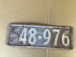 1955 auf Neuseeland Nummernschild - Bild 1 von 1