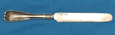 TIFFANY & CO Sterling 1871 PALM Pattern 8" BLUNT END BUTTER KNIFE No Monogram - Image 1 of 4