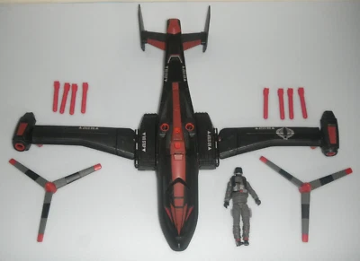 G.I. 2011 GI Joe Lote 3.75 Cobra Black Dragon Bravo Vehículos 30º *100% Completo Foto 1 de 4