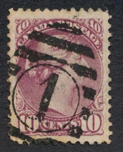 CANADA 40 USED F-VF 10c QUEEN VICTORIA - Picture 1 of 1