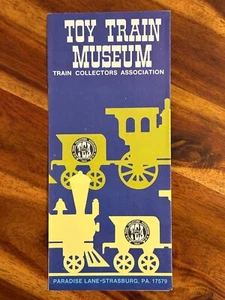Toy Train Museum Souvenir Brochure Train Collectors Association Strasburg PA - Picture 1 of 3