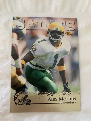 1996 Classic NFL Rookies Card #27 Alex Molded New Orleans Saints NmMt Free Ship! - Image 1 of 3