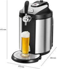3 LITRI Isolierkanne caffè BROCCA BRICCO PUMP Thermo DISPENSER Hendi NUOVO