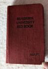 Vintage 1930 Braeburn University Red Book May's                            POC-1