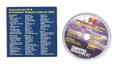 Computer Magazin Februar 2003 CD ROM 50 Software Windows - Bild 1 von 2