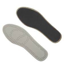New Kanauk Mens Leather Insoles Shoes Boots Insoles Mens Size 8-10