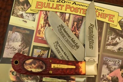 CUCHILLO TRAMPERO REMINGTON UMC EE. UU. BALA ROJO DELRIN JUMBO R1123 1992 25 (16526) Foto 1 de 4