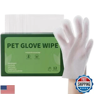 ORDORA Pet Cleaning Gloves for Dogs and Cats,Cleaning and Deodorizing Groomin - Picture 1 of 5