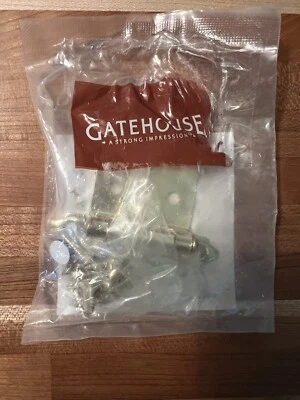 Lote de 8, puerta de entrada, bisagra empotrada de cierre automático PB, acabado latón, nuevos, paquetes abiertos Foto 1 de 4