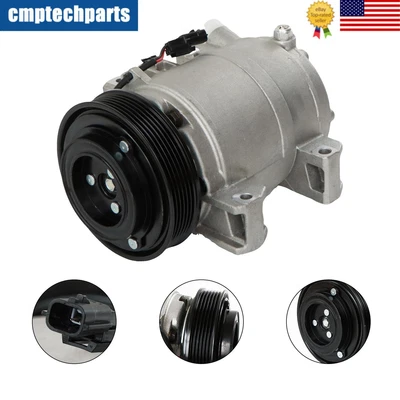 Compressor AC A/C para Nissan Rogue 2.5L 2008 2009 2010 2011 2012 2013 926004BB2A - Imagem 1 de 4