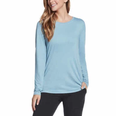 Camiseta activa de manga larga Skechers para dama - A11 Foto 1 de 4