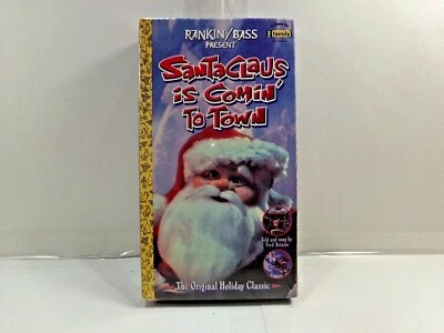NEW Santa Claus is Comin' to Town Rankin/Bass VHS & The Littlest Santa VHS Foto 1 de 4