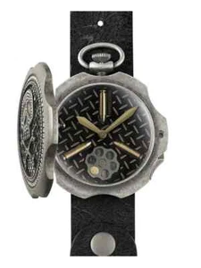 TAMBOORO Men’s watch - BULLET - DIRTY SILVER - ZIRCONIA - TB-102-SL-ZW-SL-CP - Picture 1 of 5