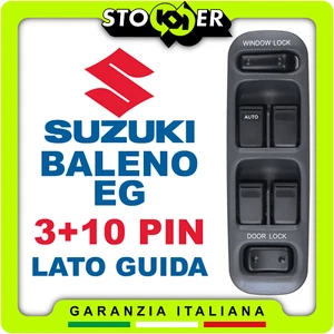 Pulsantiera Alzacristalli Interruttori Vetri Portiere per SUZUKI BALENO 3+10PIN - Foto 1 di 18