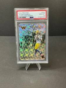 2024 Panini Prestige Jayden Daniels #302 Hyper Xtra Points Rookie PSA 10 - Picture 1 of 2
