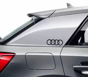Adesivi per Audi logo sport fiancata a3 a4 q5 tt q2 s line rs tuning auto sticke - Imagen 1 de 1