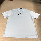 New Peter Millar Polo Shirt Mens 2Xl Xxl Golfer Golf Blue All Over Print Navy Ca