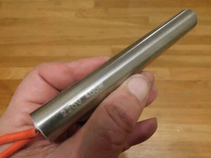 1 Heizrohr 12mm x 105mm 220V 400W für Endlosbandversiegelungen Versand aus VA - Bild 1 von 3