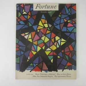 Vintage FORTUNE Magazine December 1953 Nash Seagrams Chevy GE American Airlines - Picture 1 of 24
