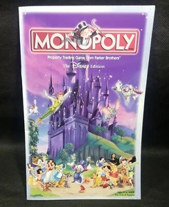 2001 Monopoly Disney Edition Replacement Instruction Booklet Part Piece Only - Picture 1 of 6