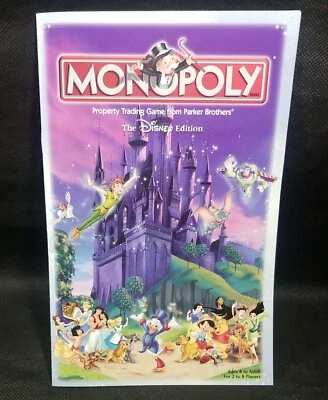 Folleto de instrucciones de repuesto Monopoly Disney Edition 2001 pieza de pieza ** Foto 1 de 4