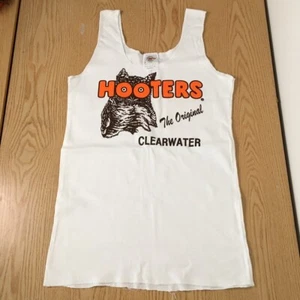 Sale New HOOTERS Girl *Grab Bag* White Uniform Tank Florida XS Sm Medium Large - Picture 1 of 6