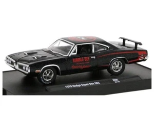 DODGE Super Bee 383 - 1970 - black - M2 1:64 - Bild 1 von 6