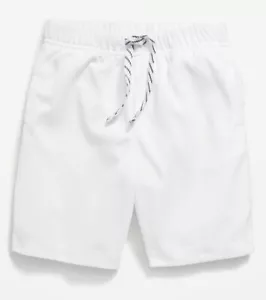 NWT Old Navy Size 2T Functional-Drawstring Mesh Shorts for Toddler Boys White - Picture 1 of 2