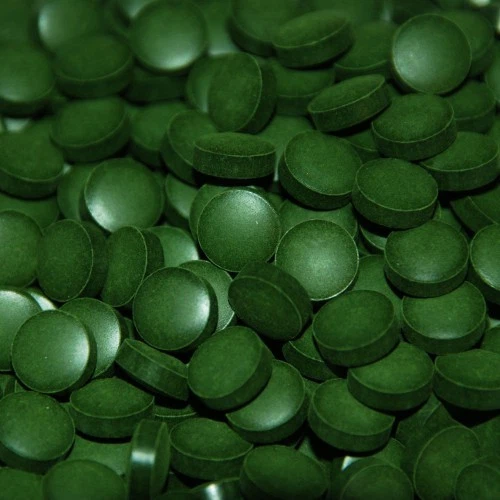 BIENENSCHWARMMM 500g Chlorella, 2000 Pressl. ohne Zusätze + Zertifikat