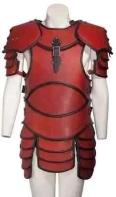 Armadura Samurai Medieval Vikinga Larp Disfraz de Cosplay Cuero Foto 1 de 3