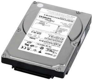 Hard Drive Fujitsu A3C40029919 36GB 10000U/Min SCSI U160 ST336706LC 3.5 " Inch - Picture 1 of 3