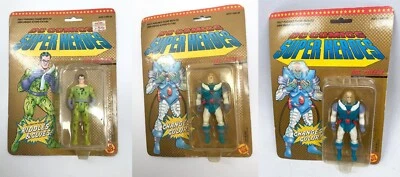 ToyBiz DC Comics Super Heroes Mr. Freeze Riddler and Mr. Lote de 3 figuras Freeze Foto 1 de 4