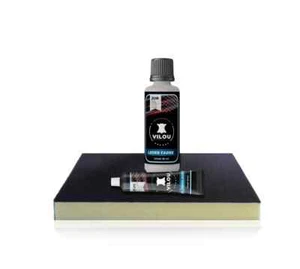 50ml Kit "S" Riparazione Pelle Nera – Sedili Auto, Volante, Divano, Scarpe - Bild 1 von 15