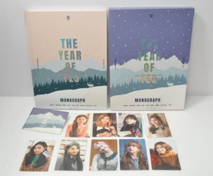 DOS VECES EL AÑO DEL ""SÍ"" monografía K-Pop 2019 149P con 9 tarjetas fotográficas - Imagen 1 de 12