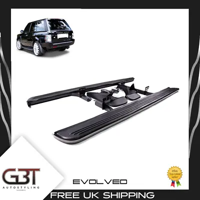 For Range Rover Vogue L322 Side Steps Running Boards & Mudflaps Oe Style 2002-13 • 155.35€