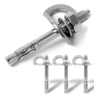 Klettergriffe Ankerset - 3-teilig - 12 mm Bolzen/30 KN - Edelstahl Bolzen hängen... - Bild 1 von 8