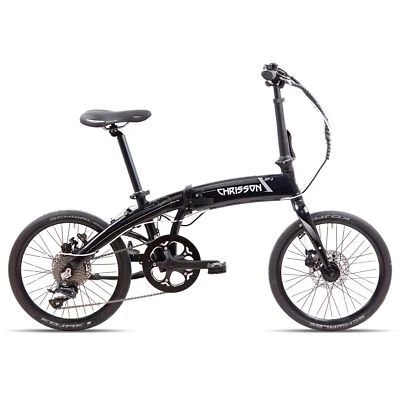 CHRISSON 20 Zoll faltbares E-Bike Klapprad Klappfahrrad für Erwachsene 360Wh E Fahrrad