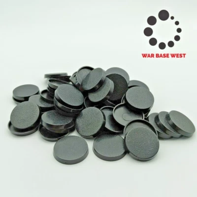 Lote De 20 Bases Redondas 25mm Usadas Para Warhammer 40k + AoS Games Workshop Bitz Foto 1 de 4