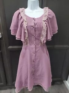 Abito viola Asce Donna Giapponese Importazione Lolita Taglia M Giappone Harajuku Fashion Top - Foto 1 di 10