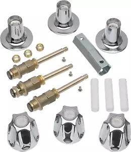 Bathtub and Shower 3-Handle Remodel/Rebuild Trim Kit for Price Pfister Ve - Picture 1 of 7