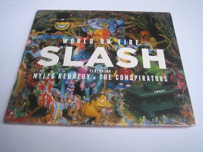 SLASH - WORLD ON FIRE + Myles Kennedy And The Conspirators - CD - NEU UND OVP!!! - Bild 1 von 2