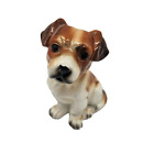 Vintage Brown Spaniel Dog Porcelain Figurine 3.5' Hand Painted