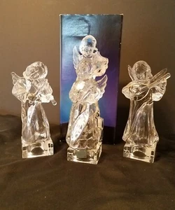 MIKASA 3 PIECE CRYSTAL ANGEL BAND - Picture 1 of 5